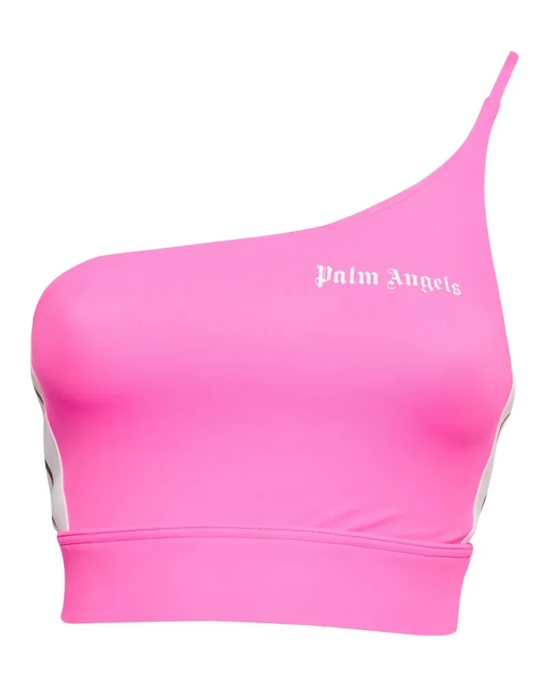 Palm Angels Einschultriges Cropped-Oberteil - Rosa Rosa