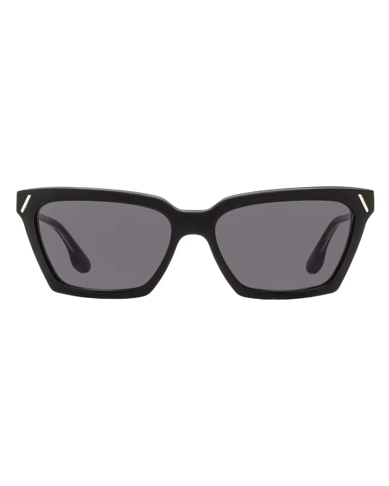 Victoria Beckham Soft Square Sonnenbrille - Schwarz Schwarz