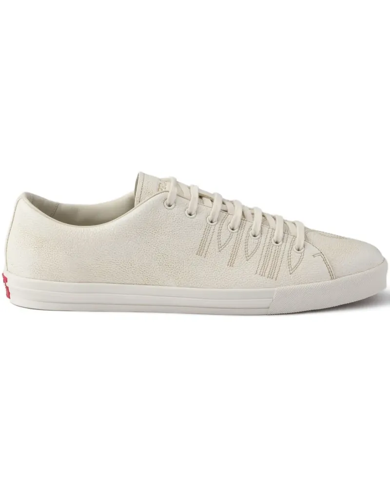 Prada Sneakers im Used-Look - Nude Nude