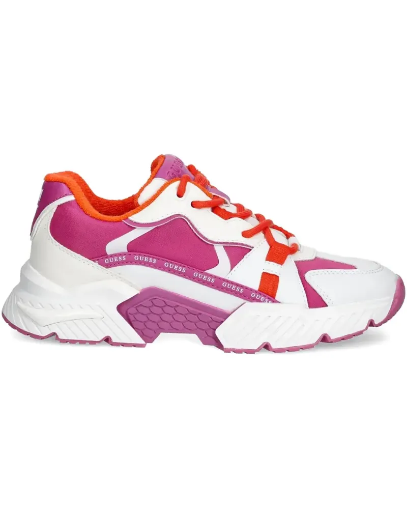 Guess Sneakers in Colour-Block-Optik - Rosa Rosa