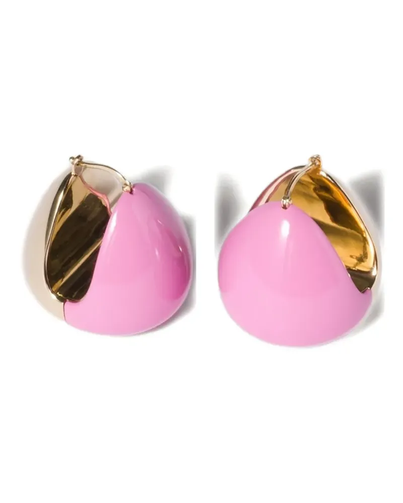 Miu Miu Klassische Creolen - Rosa Rosa