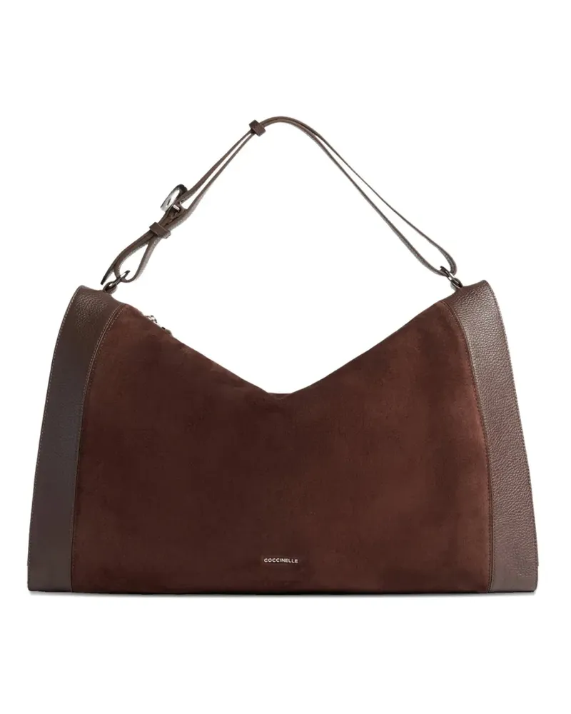 Coccinelle Elinor zip-up shoulder bag - Braun Braun