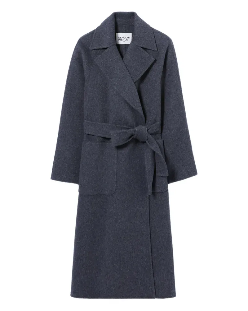 Claudie Pierlot belted coat - Grau Grau