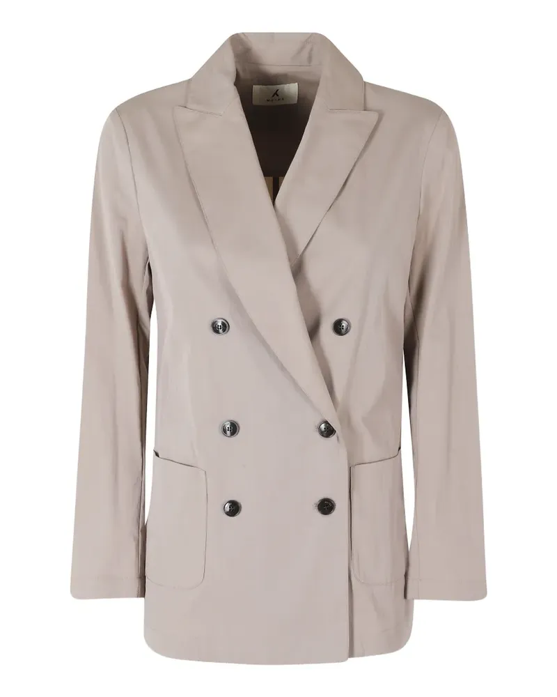 MYTHS double-breasted blazer - Nude Nude