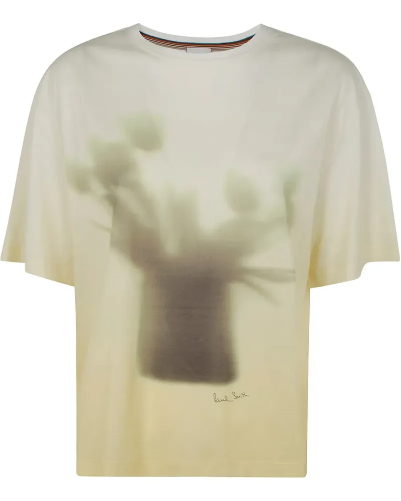 Paul Smith T-Shirt mit grafischem Print - Orange Orange