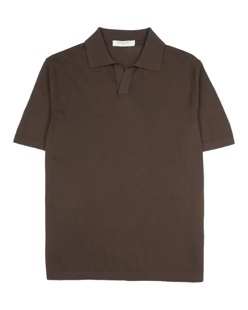Brooksfield short-sleeve T-shirt - Braun Braun
