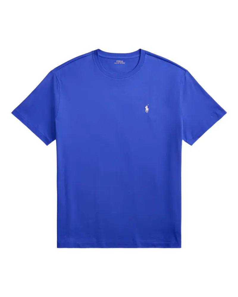 Ralph Lauren T-Shirt mit Logo-Stickerei - Blau Blau