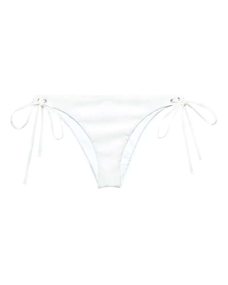 Prada Bikinihöschen mit Schleifenverschluss - Weiß Weiß