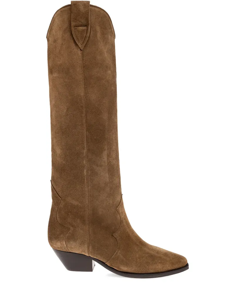 Isabel Marant Denvee Stiefel mit spitzer Kappe - Braun Braun