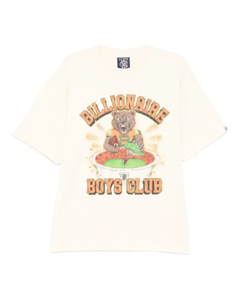 Billionaire Boys Club graphic t-shirt - Nude Nude