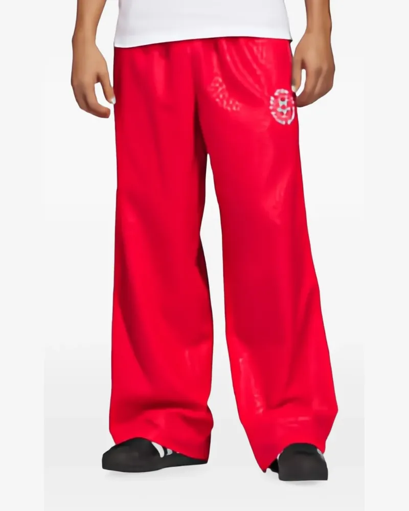 adidas Jogginghose mit Logo-Patch - Rot Rot