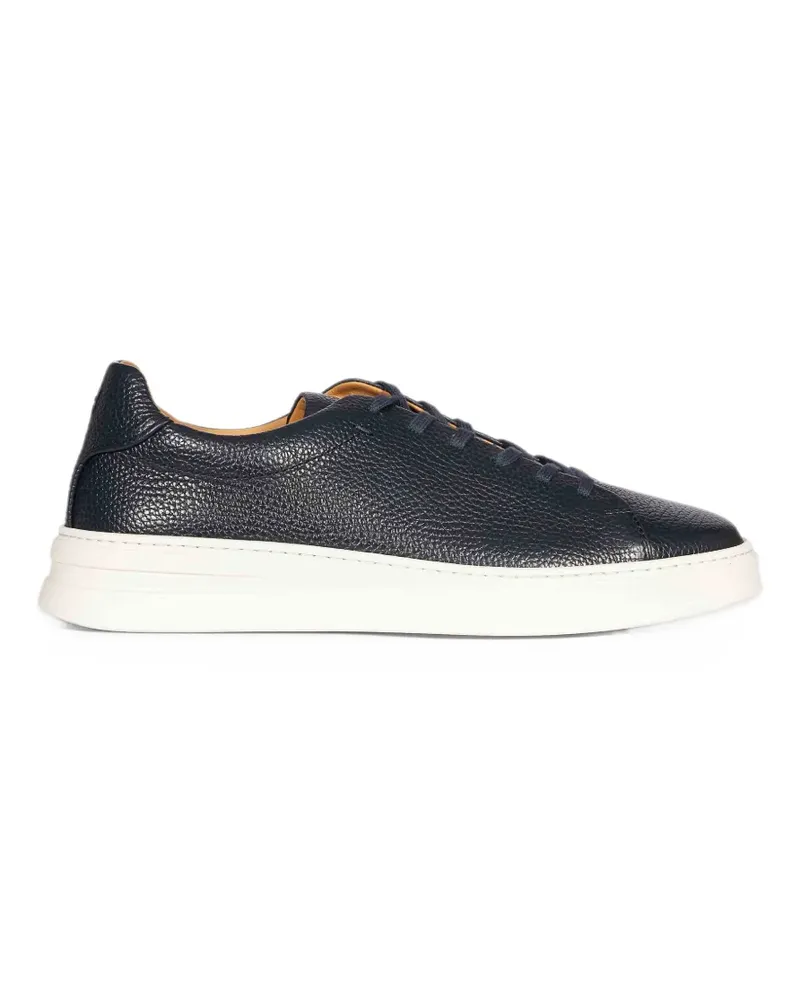 Henderson Daytona Sneakers aus gekörntem Leder - Blau Blau
