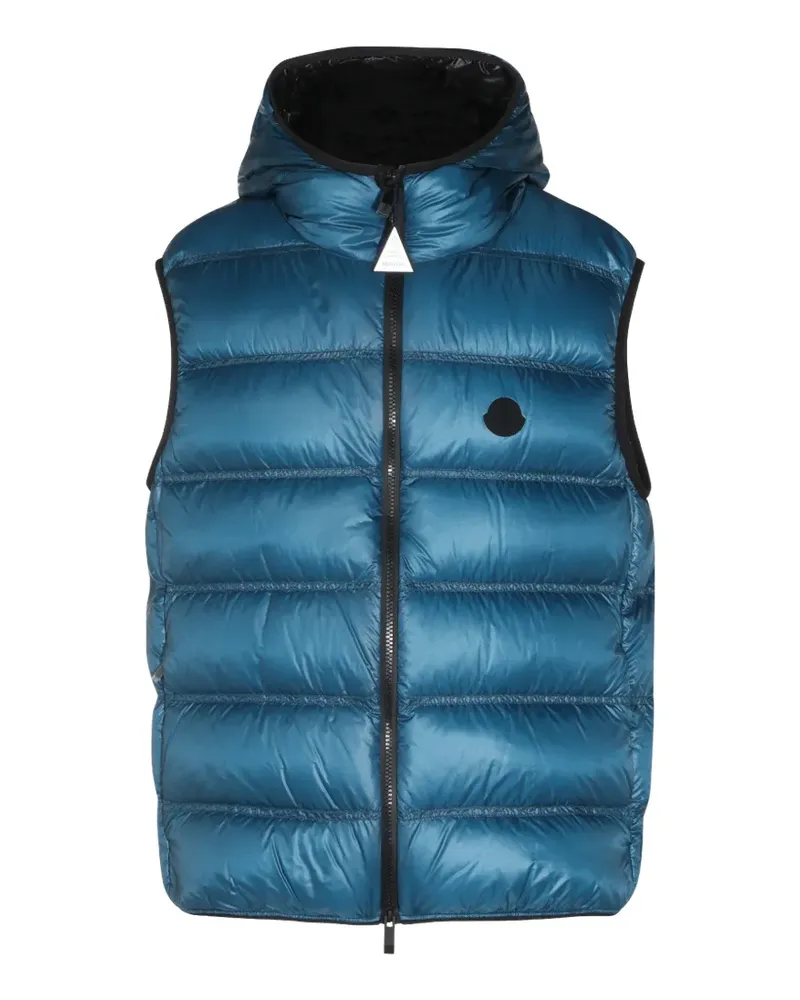 Moncler Gesteppte Panestrel Kapuzenweste - Blau Blau