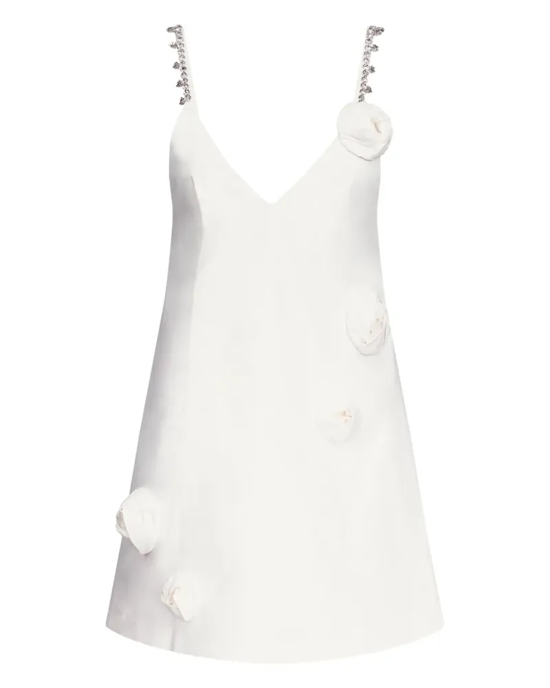 Area Popeline-Minikleid - Weiß Weiß