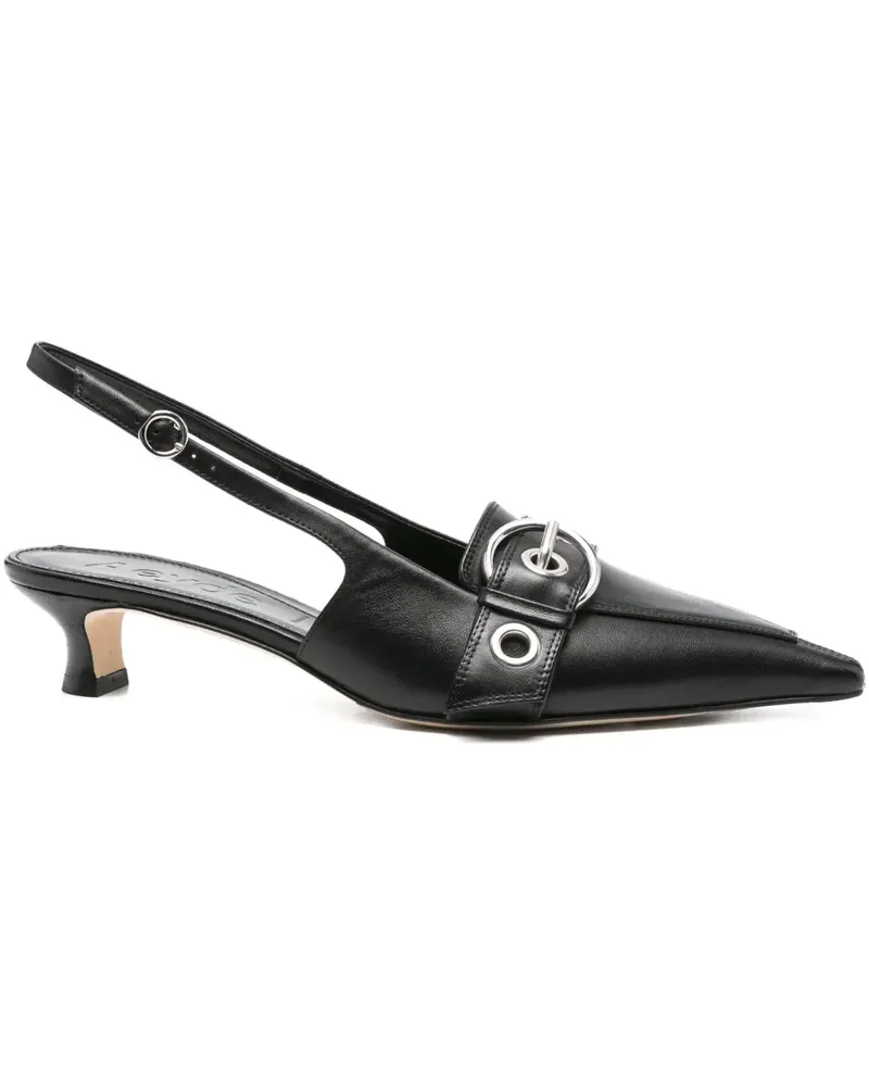 aeyde Tara Pumps 40mm - Schwarz Schwarz