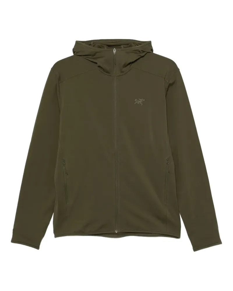 Arc'teryx Kyanite logo-embroidered zip-up hoodie - Grün Grün