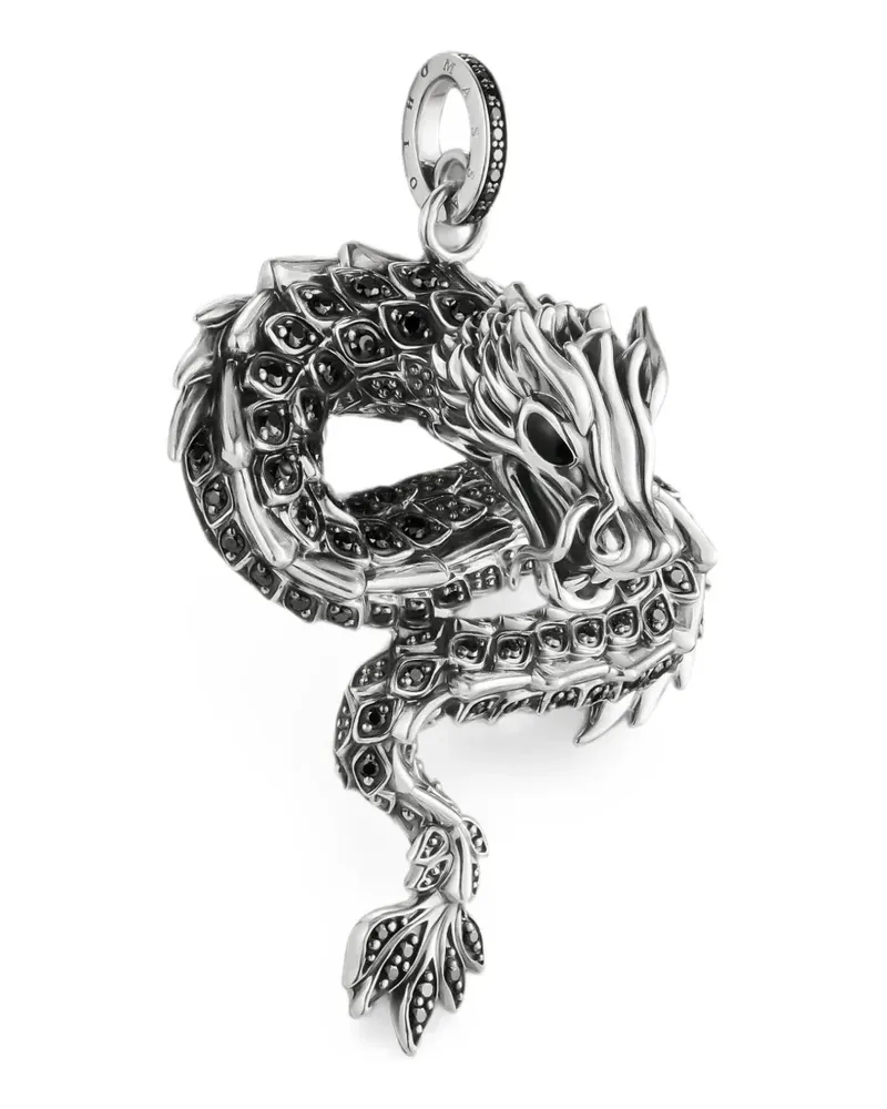 Thomas Sabo Halskette mit Drachenanhänger - Silber Silber