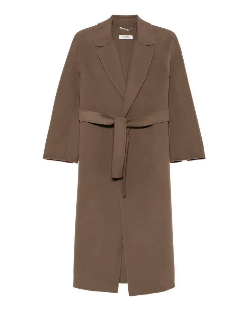 Max Mara Esturia belted coat - Braun Braun