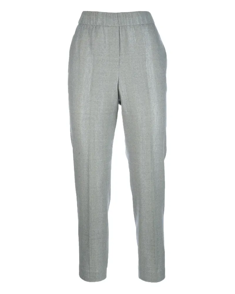 Peserico Hose mit elastischem Bund - Grau Grau