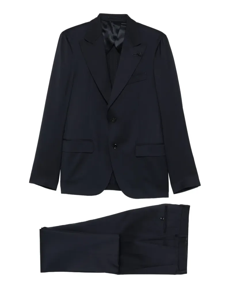 LARDINI Einreihiger Anzug - Blau Blau