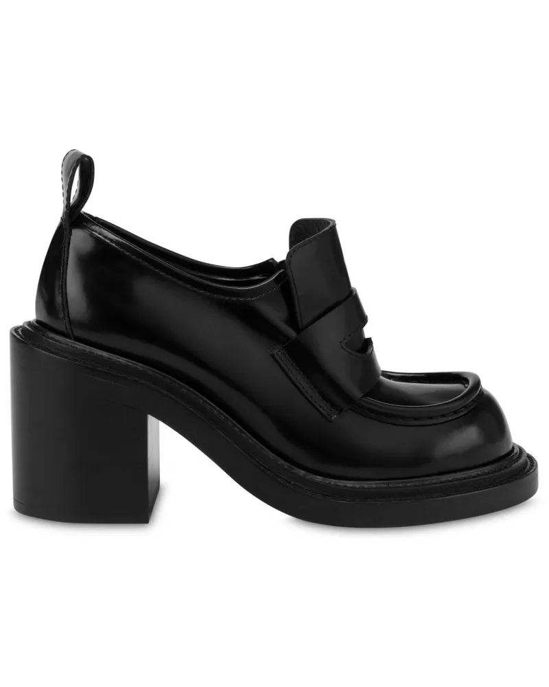 Moschino Penny-Pumps mit Schlitzen - Schwarz Schwarz