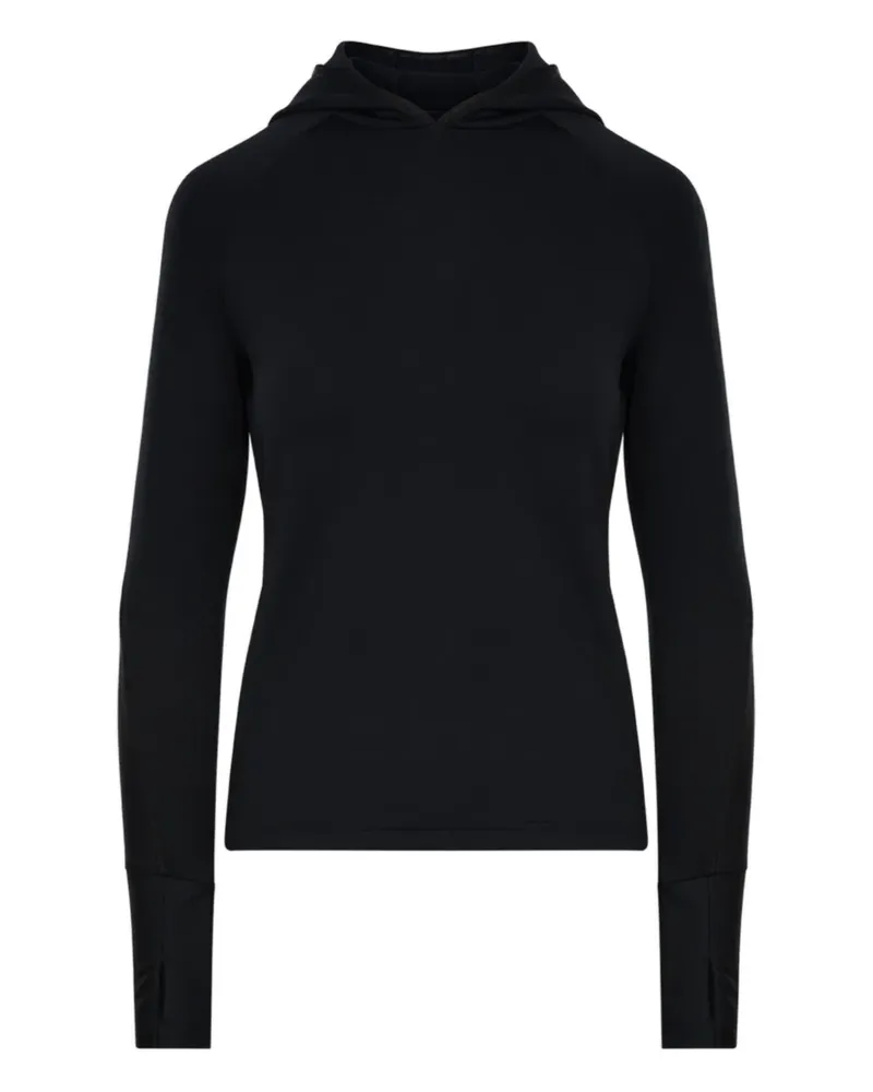 Aztech Mountain fleece hoodie - Schwarz Schwarz