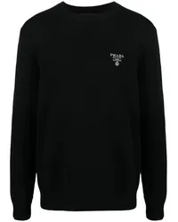 Prada Sweatshirt aus Kaschmir Schwarz