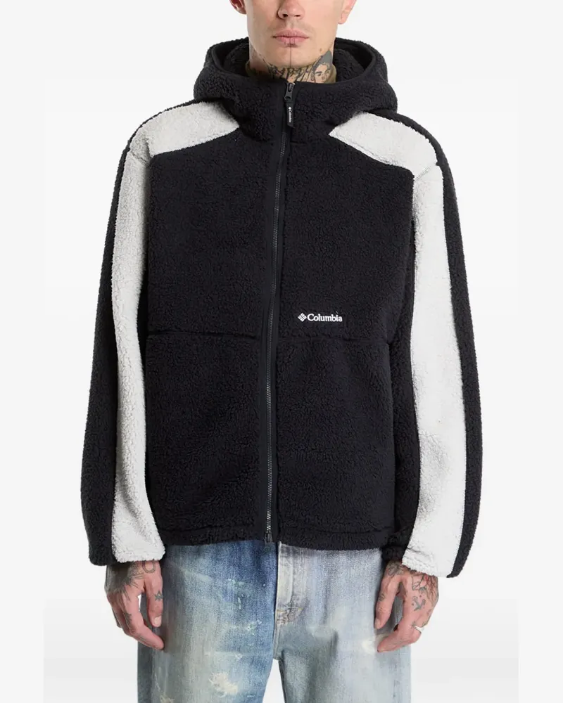 Columbia Sportswear Company Mountain Fleece-Kapuzenjacke - Schwarz Schwarz