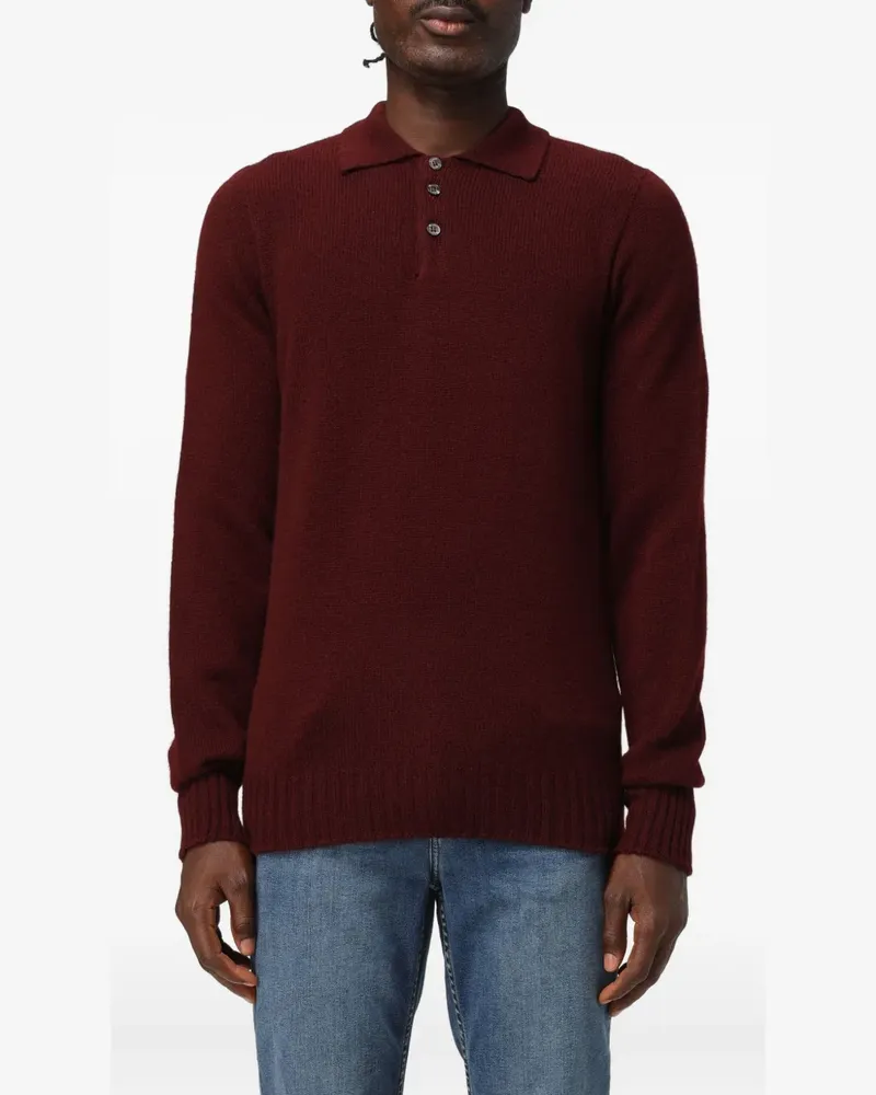 Drumohr  Geknöpfter Pullover - Braun Braun