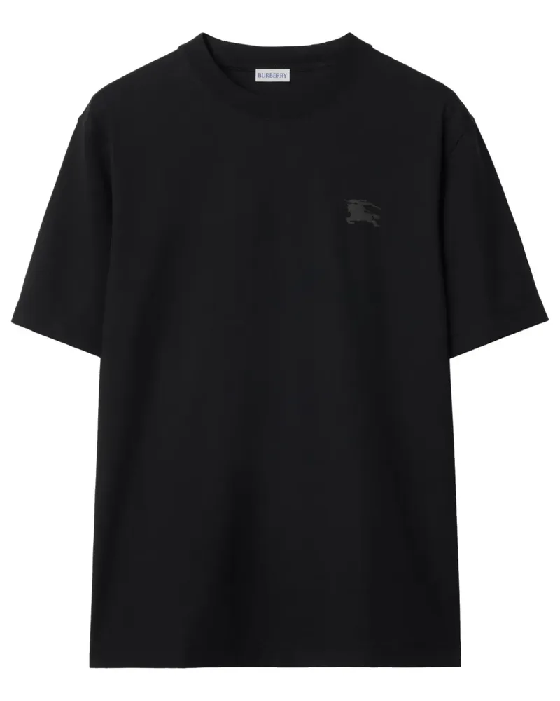 Burberry T-Shirt mit EKD-Patch - Schwarz Schwarz