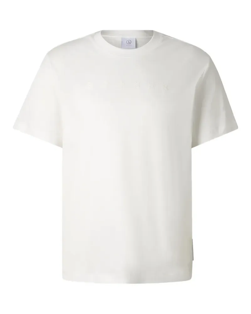 Bogner Lukas T-Shirt aus Baumwolle mit Logo-Print - Weiß Weiß