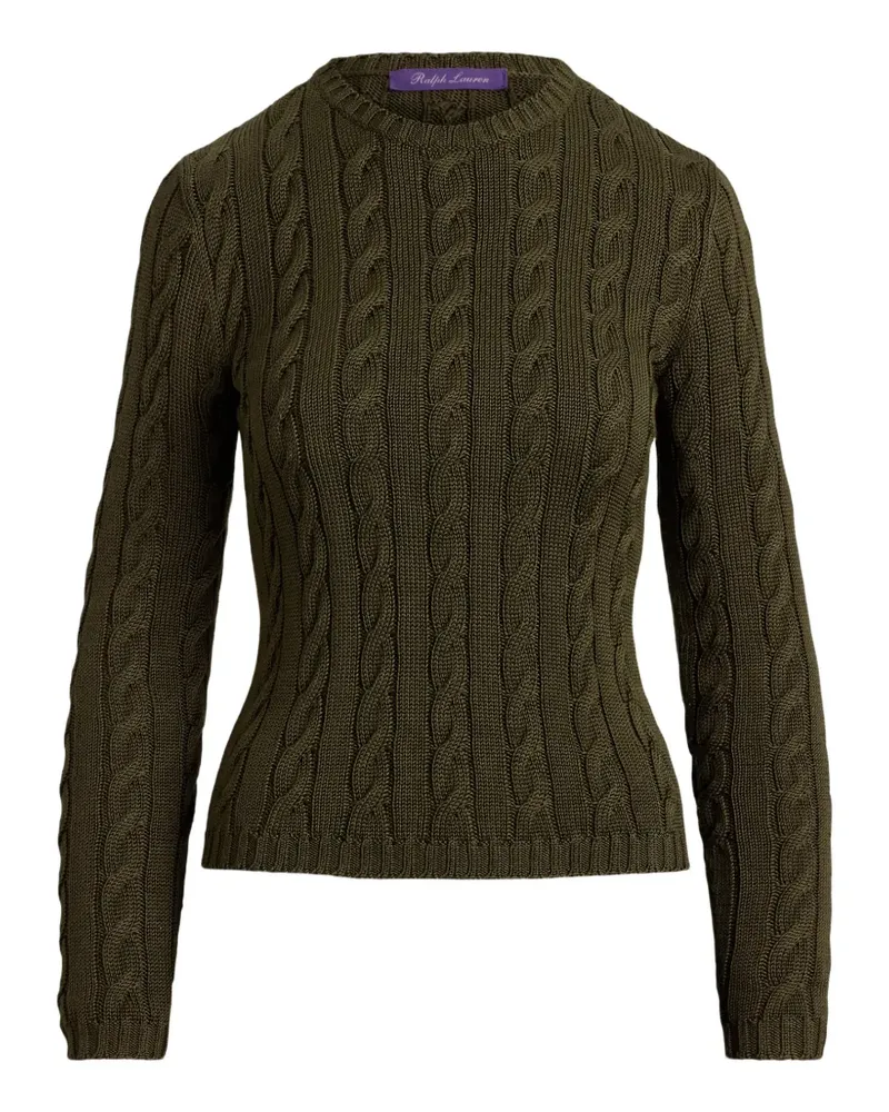 Ralph Lauren Pullover mit Zopfmuster - Grün Grün