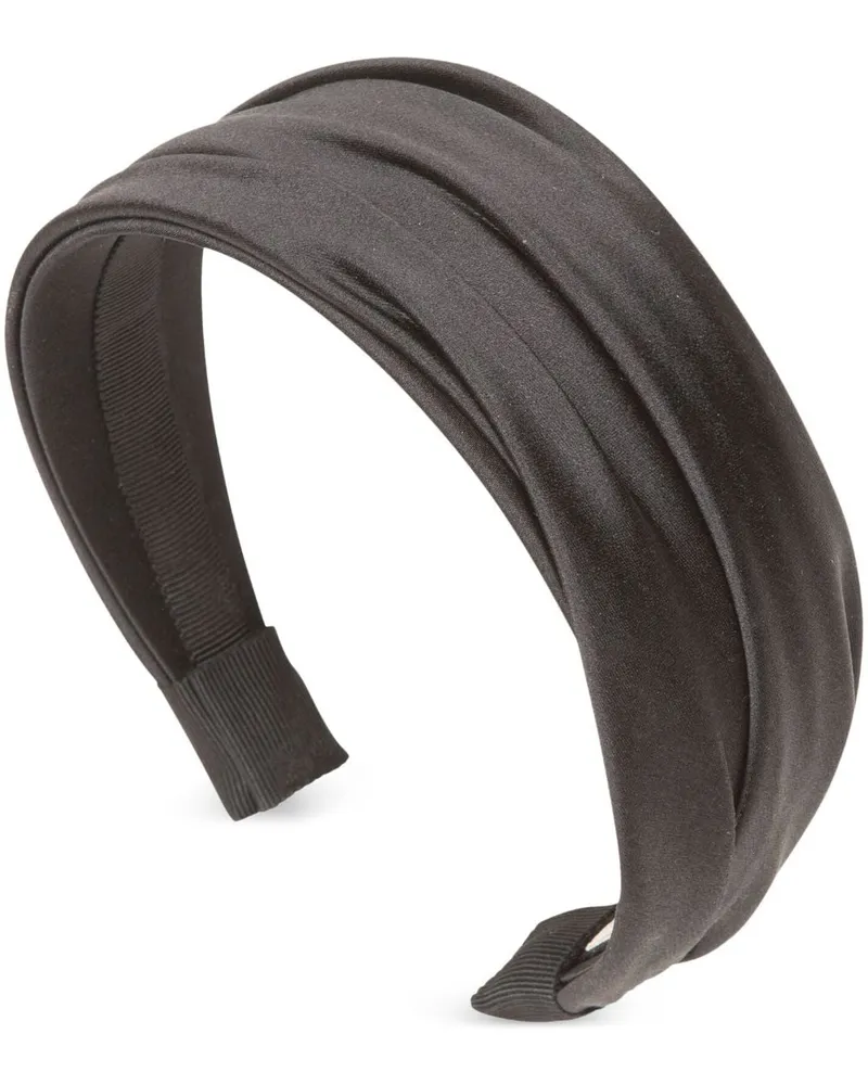 Jennifer Behr Natasha Haarreif mit Satin-Finish - Schwarz Schwarz