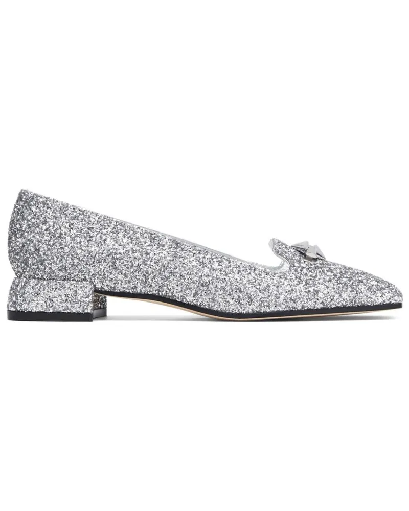 Jimmy Choo Ravi Ballerinas - Silber Silber