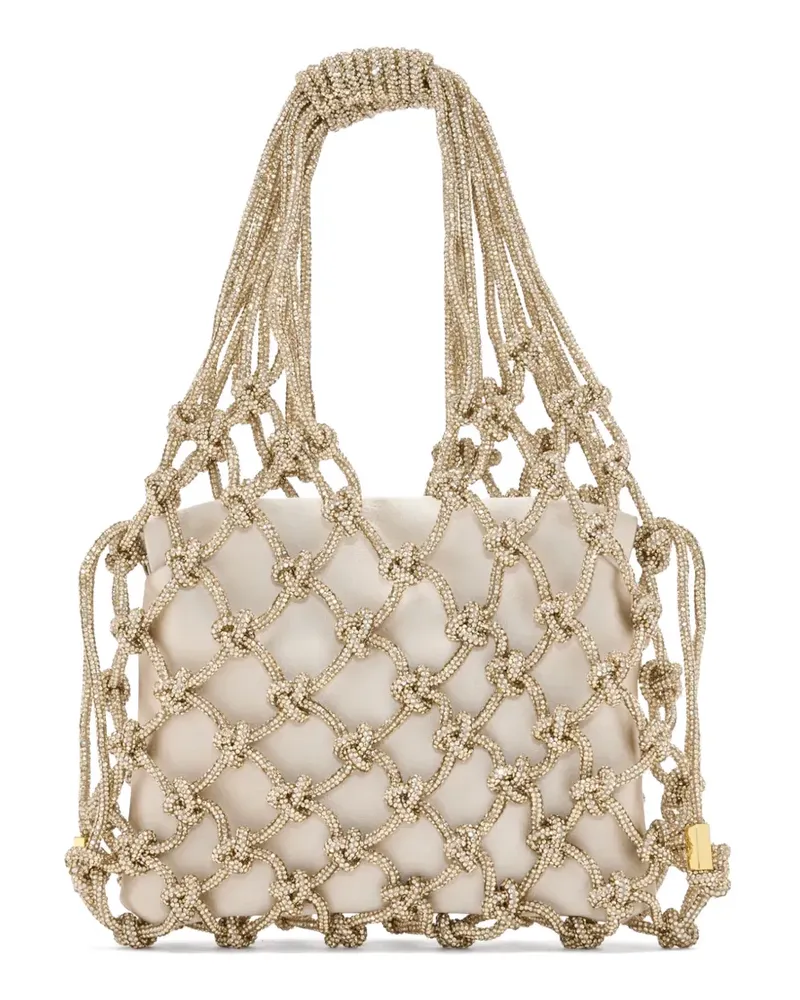 HIBOURAMA Carrie Tote Bag mit Kristallen - Gold Gold