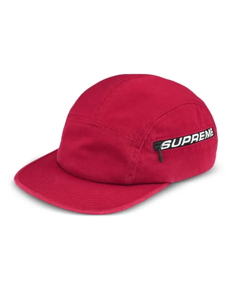 Supreme Being zip-detail baseball cap - Rot Rot
