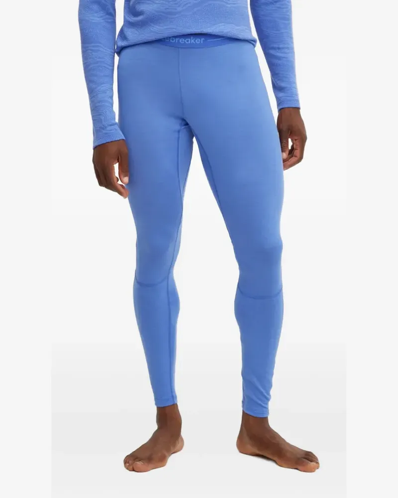 Icebreaker panelled performance leggings - Blau Blau
