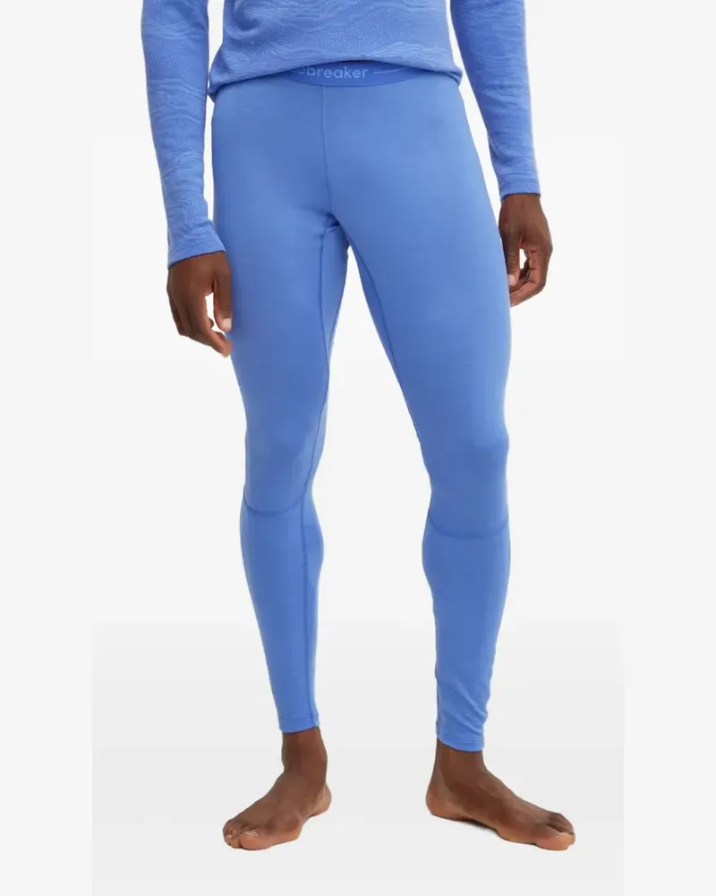 Icebreaker panelled performance leggings - Blau Blau
