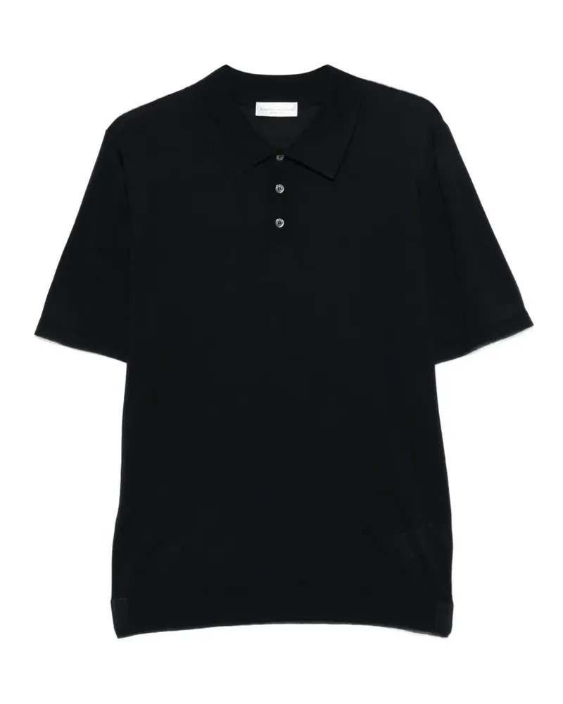 Roberto Collina short-sleeve polo shirt - Blau Blau