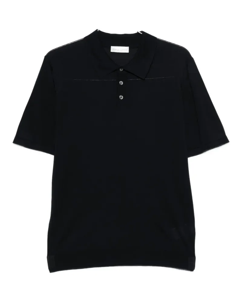 Roberto Collina short-sleeve polo shirt - Blau Blau