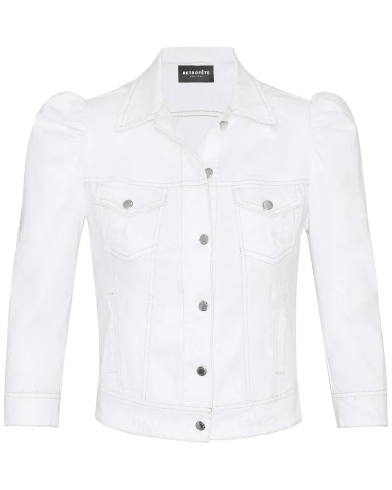 Retrofête Ada Jacke - Weiß Weiß