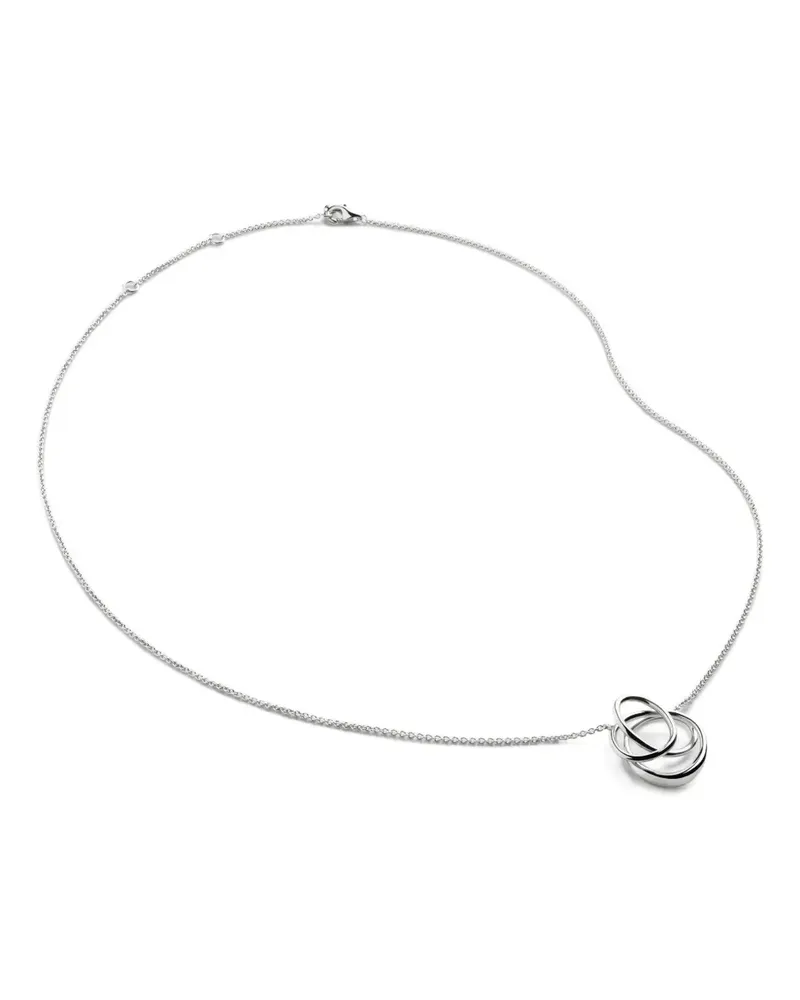 Monica Vinader Nura Wrap Halskette - Silber Silber