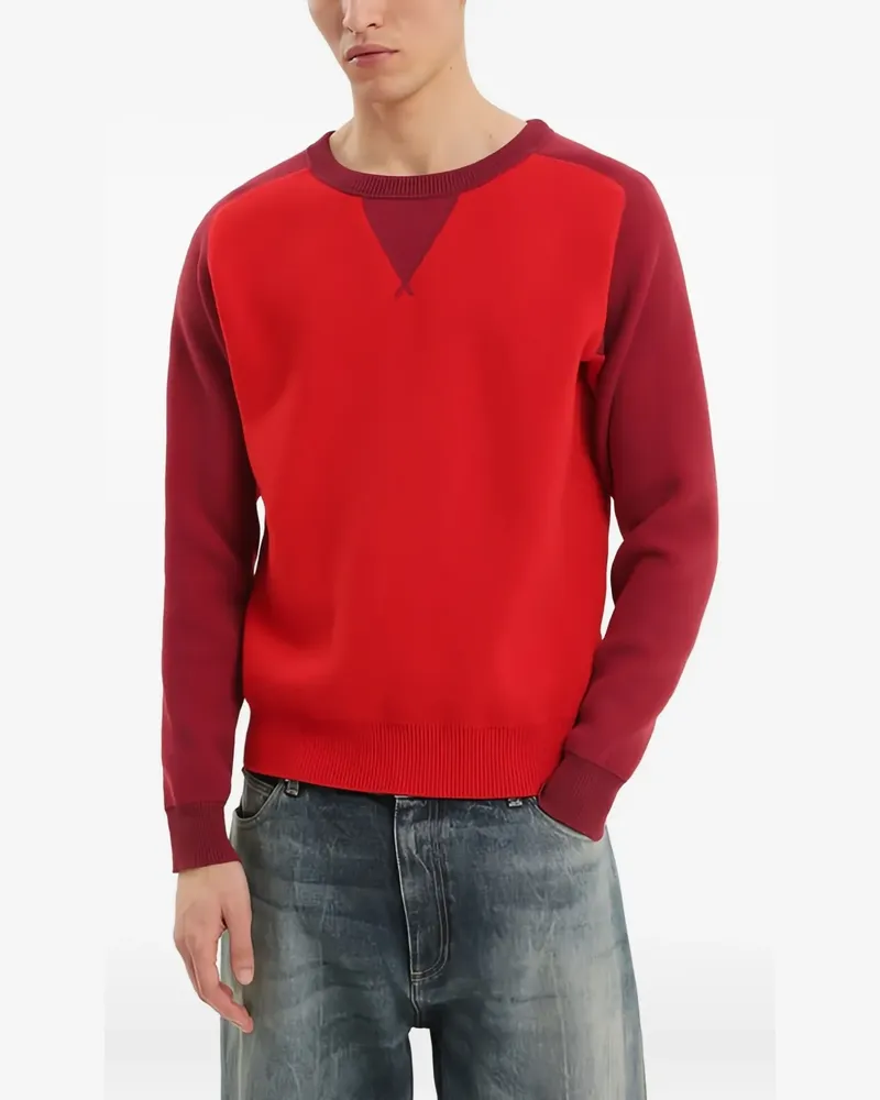 1989 STUDIO Pullover mit rundem Ausschnitt - Rot Rot