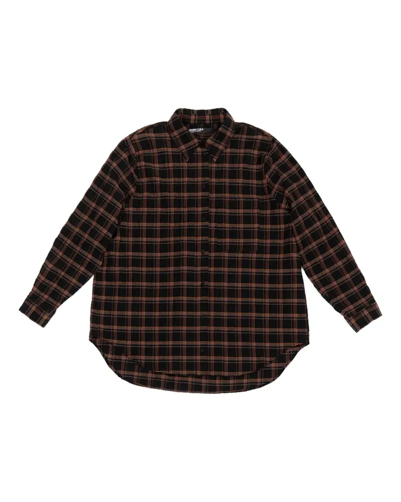 BIMBA Y LOLA checked cotton shirt - Orange Orange