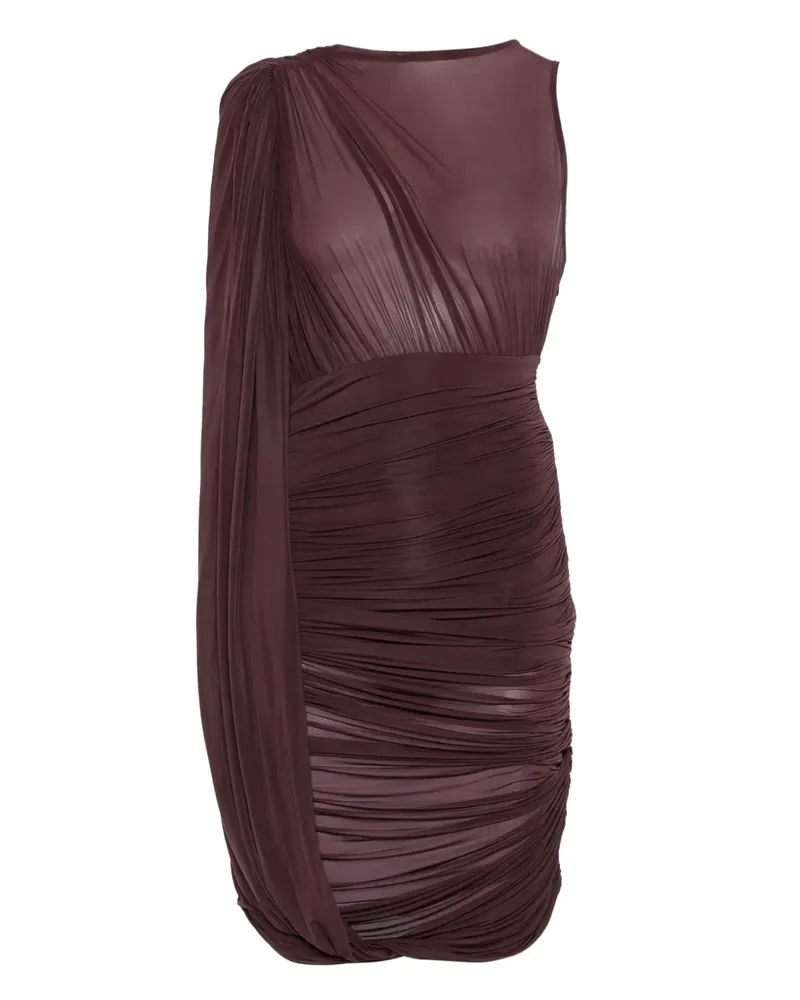 Magda Butrym Drapiertes One-Shoulder-Kleid - Violett Violett
