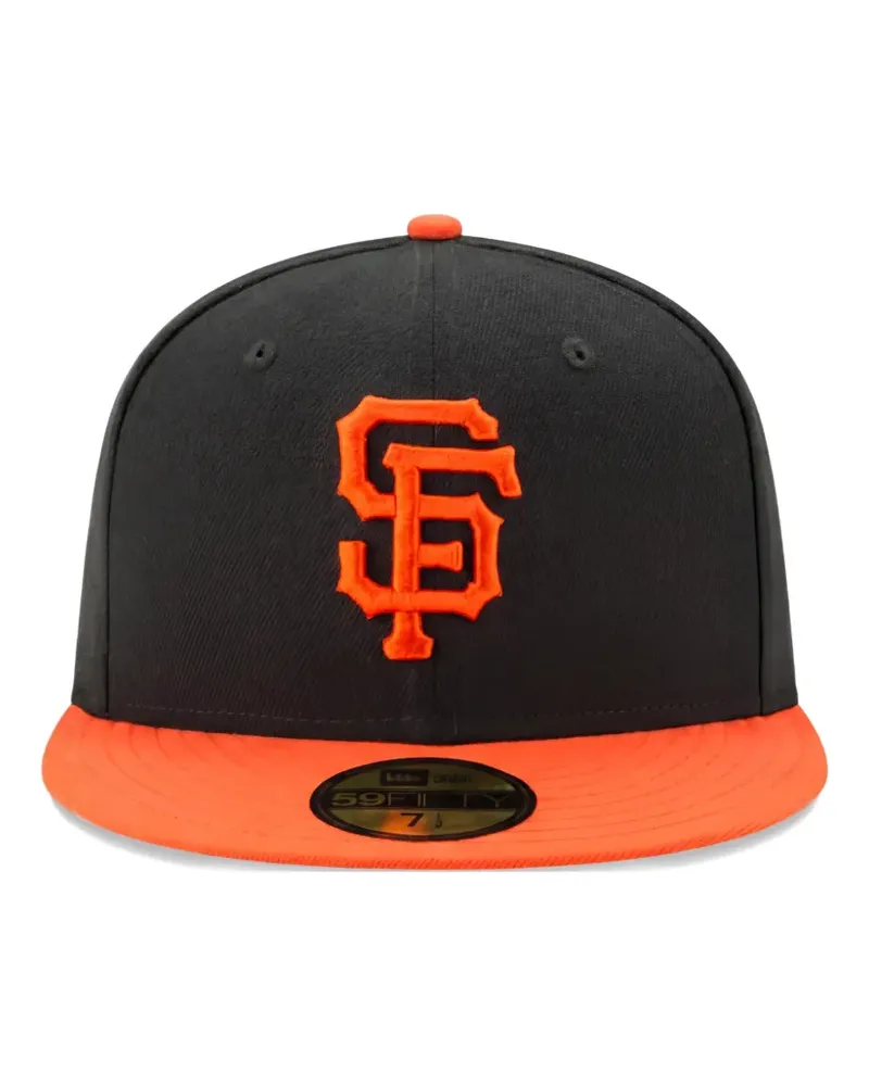 New Era 59FIFTY San Francisco Giants Baseballkappe mit Logo - Schwarz Schwarz