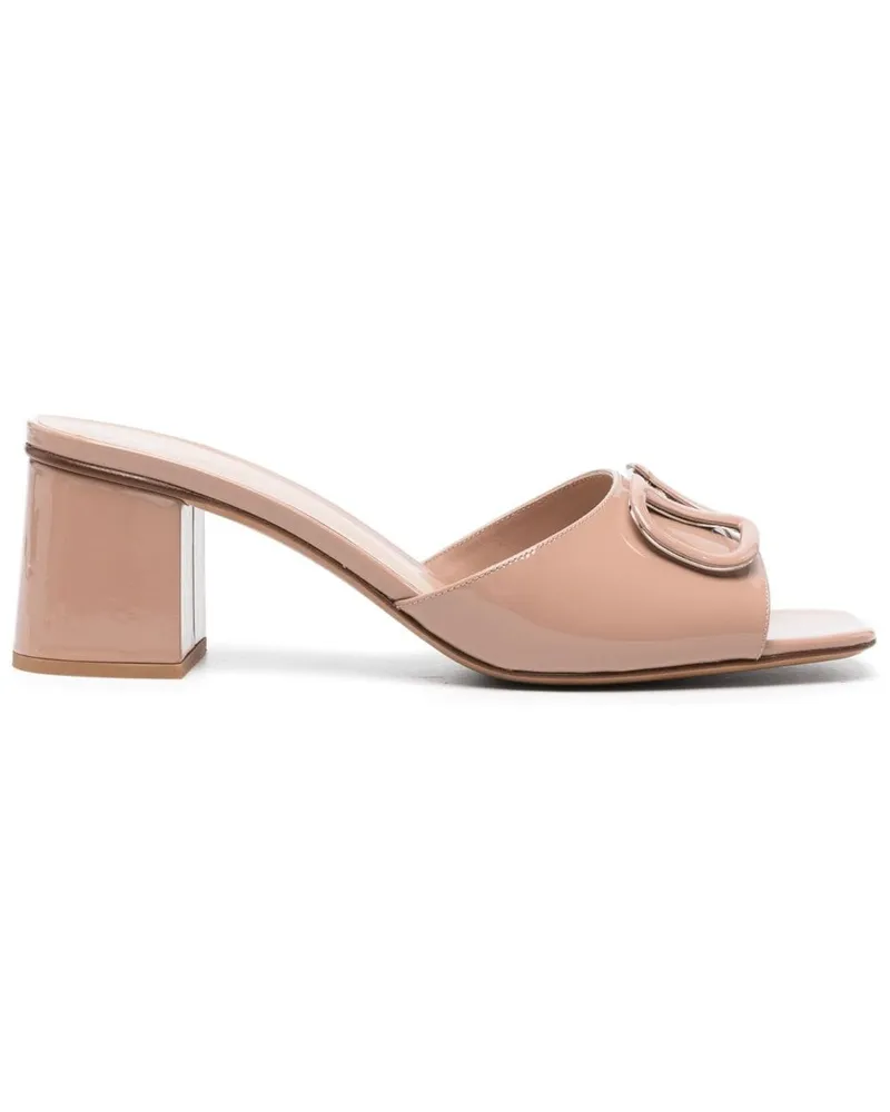 Valentino Garavani VLogo Signature Sandalen 60mm - Nude Nude