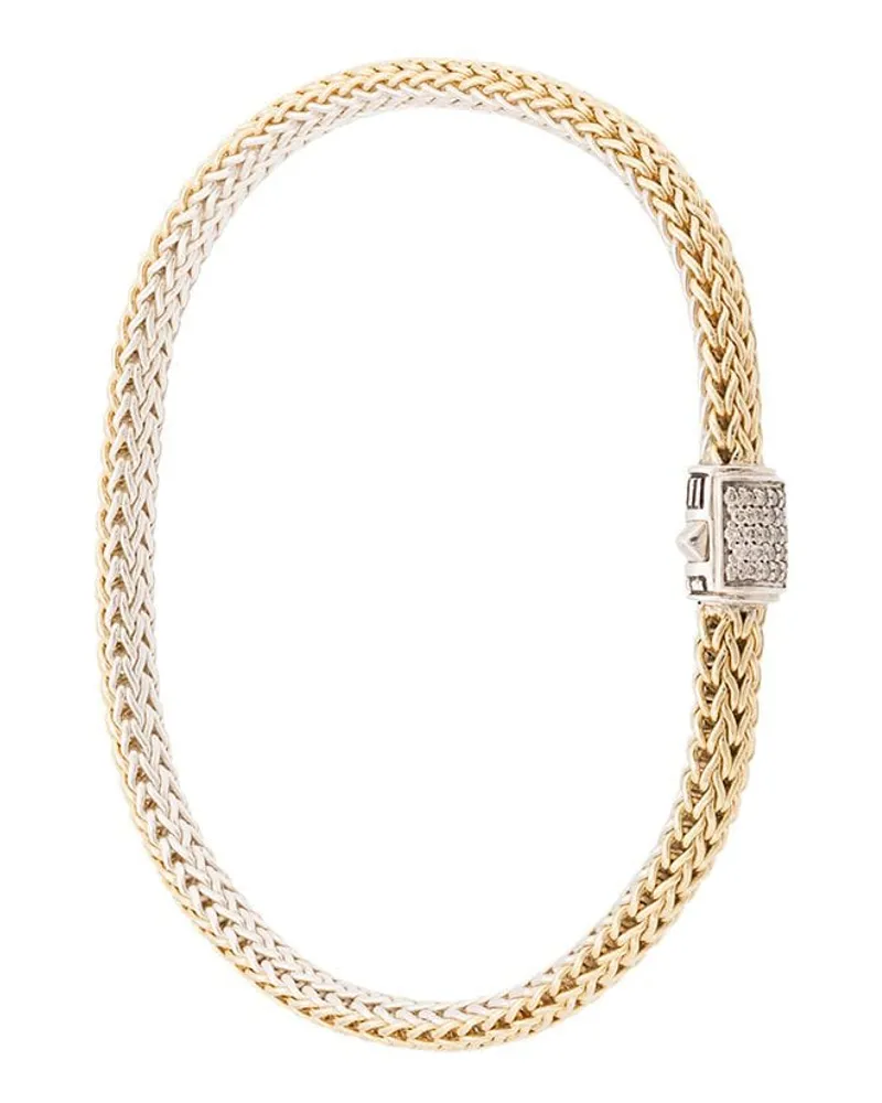 John Hardy 18kt Classic Chain 5mm Gelbgold-Wendearmband Gold