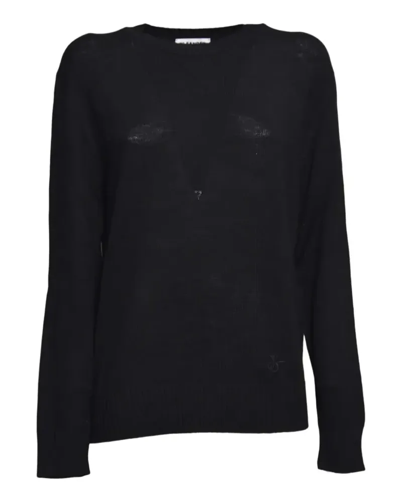 Jil Sander crew-neck sweater - Schwarz Schwarz