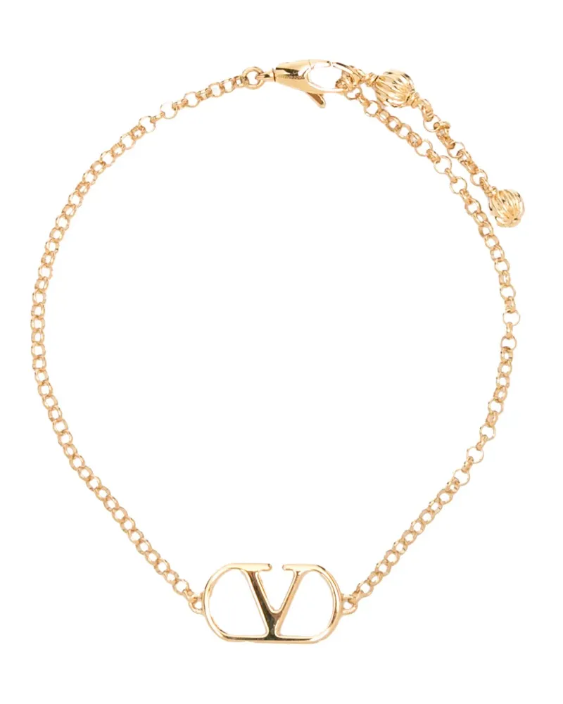 Valentino Garavani Kettenarmband mit Logo - Gold Gold